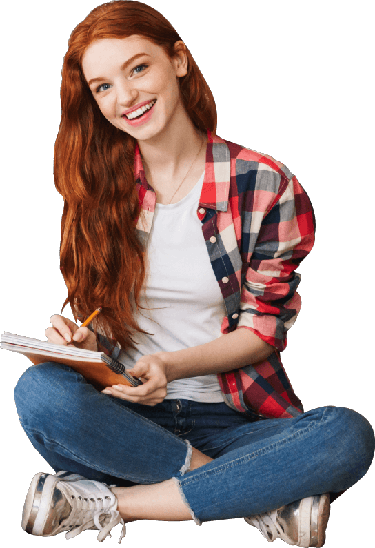 Woman with laptop